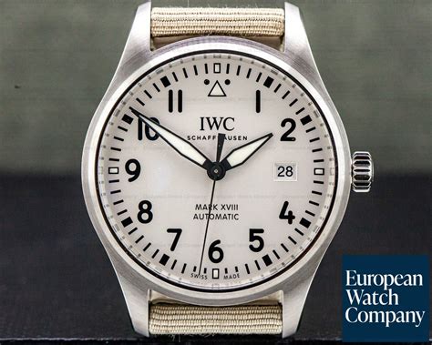 iwc mark 18 bronze|iwc mark xviii white dial.